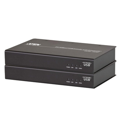 ATEN CE610A Extensor KVM 100m Conector DVI ExtremeUSB HDBaseT Resolucion 1920x 1200 USB 2.0