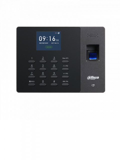 DAHUA DHI-ASA1222G DAHUA ASA1222G - Control de Asistencia StandAlone con Bateria Incluida/ 1 000 Usuarios Passwords y Tarjetas Mifare (IC Card)/ 2 000 Huellas/100 000 Registros/ 24 Periodos de Asiste
