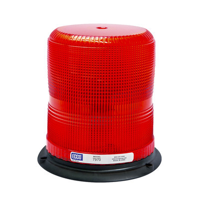 ECCO X7970RVM Baliza LED color rojo con montaje magnetico de succion de 7" de altura
