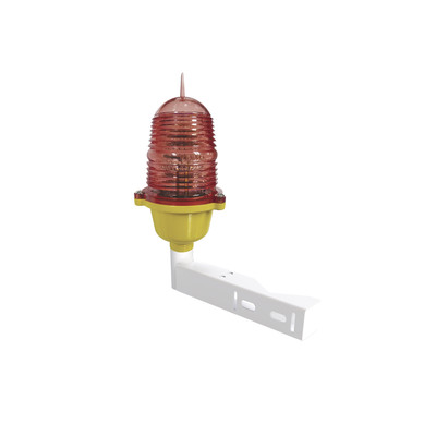 EPCOM INDUSTRIAL EI-LBIBHLU Estrobo Led de Obstruccion Color Rojo (110 Vca de Entrada) / Luz fija / Incluye Herraje para montarlo