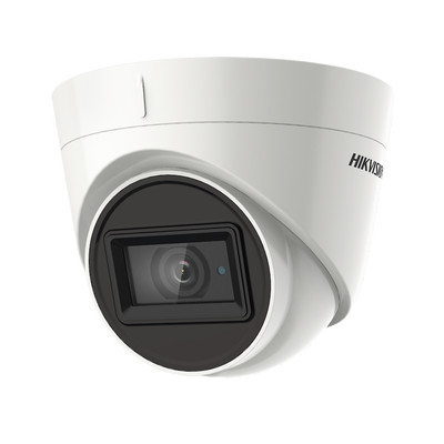 HIKVISION DS-2CE78U0T-IT3F Eyeball TURBOHD 4K (8Megapixeles) / Gran Angular 102 / Lente 2.8 mm / Exterior IP67 / IR EXIR de 60 mts / TVI-AHD-CVI-CVBS / dWDR