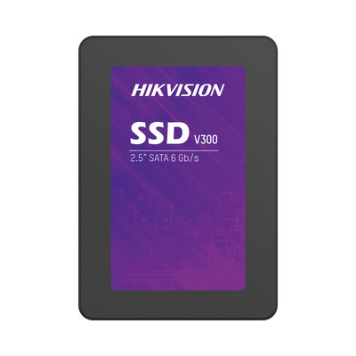 HIKVISION V300-1024G-SSD/K SSD PARA VIDEOVIGILANCIA / Unidad de Estado Solido / 1024 GB / 2.5" / Alto Performance / Uso 24/7 / Base Incluida / Compatible con DVRs y NVRs epcom / HiLook y HIKVISION (Se