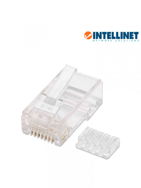 RJ45 modular plug UTP cat.6 (through-plug) » AICOM