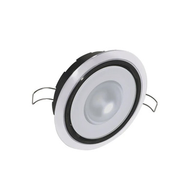 LUMITEC 115129 Posicionable luz led marina Mirage emite luz color blanco calido de 480 lumenes para uso interior y exterior con grado de proteccion IP67.