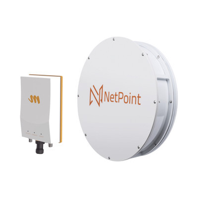 MIMOSA NETWORKS B5C-NPX1-KIT Kit de radio B5c con antena NPX1 de 30 dBi Frecuencia (4.9-6.2 GHz) incluye jumper ideal para distancias de hasta 30km