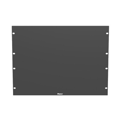 PANDUIT DPFP8 Tapa Ciega Para Rack Estandar de 19in Plano de Acero 8UR Color Negro
