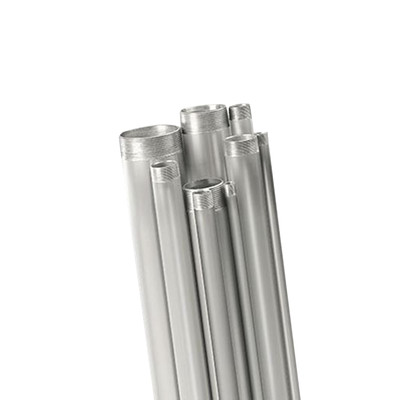 RAWELT TAL-63R Tubo conduit de 2 1/2 rigido de aluminio de 3.05 metros con cople.