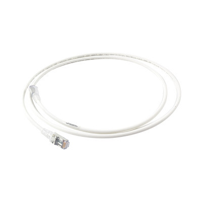 SIEMON SP6A-S05-02 Patch Cord "Skinny" Cat6A Blindado S/FTP 5ft Diametro Reducido 28 AWG Color Blanco