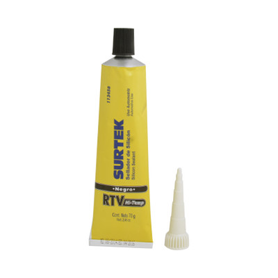 SURTEK SYS-113-458 Silicon para Altas Temperaturas /Color Negro/ Tubo 70 g.
