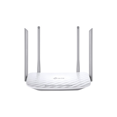 TP-LINK ARCHERC50 Router Inalambrico doble banda AC 2.4 GHz y 5 GHz Hasta 1200 Mbps 4 antenas externas omnidireccional 4 Puertos LAN 10/100 Mbps 1 Puerto WAN 10/100 Mbps Version 6