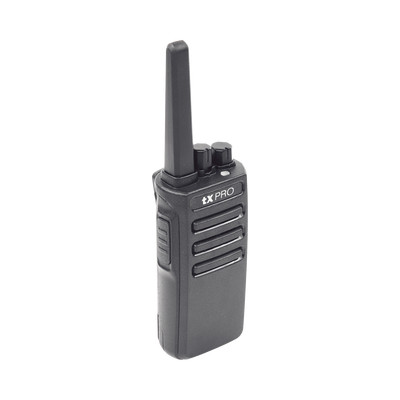 TX PRO TX500M Paquete de 2 radios TX500 VHF (136-174 MHz) 5W de Potencia Scrambler de Voz Alta Cobertura