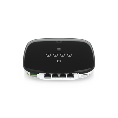 UBIQUITI NETWORKS UF-WIFI6 UFiber WiFi 6 GPON CPE con WiFi 802.11ax 4 puertos GbE LAN y 1 puerto GPON WAN