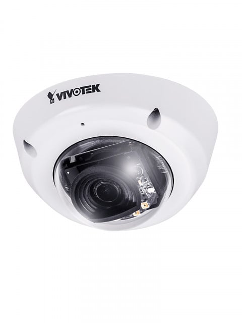 VIVOTEK MD8565-N VIVOTEK MD8565N - Camara IP domo exterior 2 Megapixeles/ Lente Fijo 2.4mm/ Microfono Integrado/Proteccion IP66 IK10 Nema4X/ Smart IR Invisible 10mts/ Smart Stream II/ Certificacion