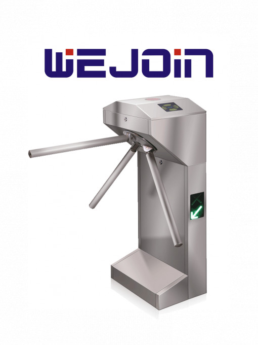 WEJOIN WJN0930002 WEJOIN WJTS213 - Torniquete Automatico Motorizado con Servo Motor / 3 Millones de Ciclos / Bidireccional / Alto Flujo / Acero Inoxidable / Indicador Led / Semi-Exterior / 2535 person
