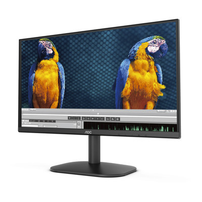 AOC 24B2XHM Monitor LED de 23.8" VESA Resolucion 1920 x 1080 Pixeles Entradas de Video VGA/HDMI. Panel VA LCD Backlight LED. Ultra Delgado