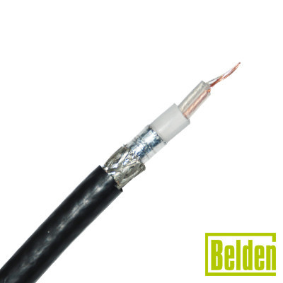 BELDEN 9207/1000 Cable con blindaje duo foll 86% de malla trenzada estanada 100% aislante de polietileno.