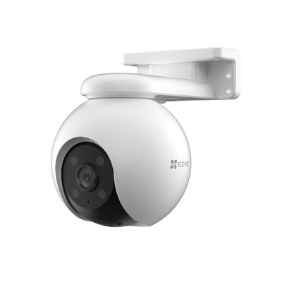 EZVIZ CS-H8-2K Camara PT WiFi / 3 Megapixel (2K) / Deteccion humana / Sirena / Luz Parpadeante / Colores en Oscuridad / Micro SD / Preset / Exterior