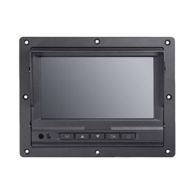 HIKVISION DS-MP1301(AE) Monitor y Botones de 7" LCD / Compatible con DVR Movil HIKVISION / Conector Tipo Aviacion