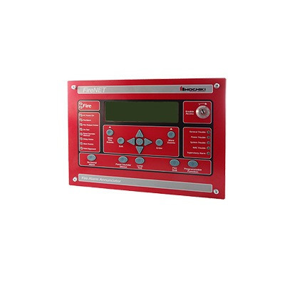 HOCHIKI FNM-LCDSR Anunciador serial para paneles FireNET para aplicaciones marinas 320 caracteres color rojo