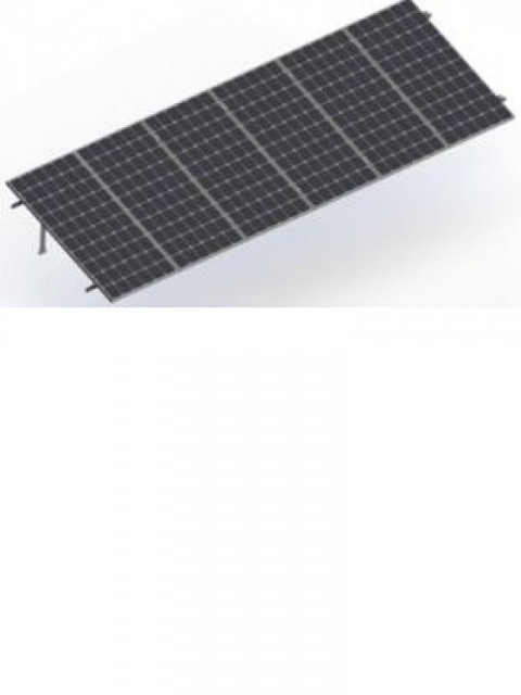 MARCAS VARIAS NXT-SMI-6-30 PV SRI630 - Kit para sistema solar con inclinacion de 15 a 30 en vertical / Para 6 paneles no incluidos