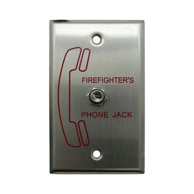 NOTIFIER N-FPJ Toma para Telefono de Bomberos / para Usarse con FHS-F de NOTIFIER