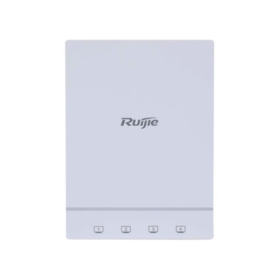 RUIJIE RG-AP180 Punto de acceso Wi-Fi 6 para interior en pared hasta 1.7 Gbps doble banda 802.11AX MU-MIMO 2x2