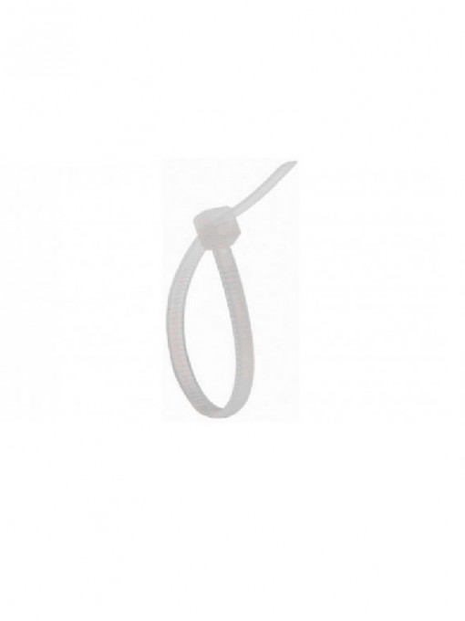 SAXXON TY25BL TVC TY25BL - Cincho sujetacable / 4.5 mm X 190 mm / Blanco / Bolsa con 100 piezas / Nylon