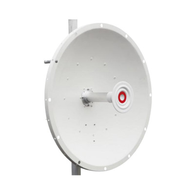 TX PRO TXP7GD30 Antena direccional de 2ft 5.1 a 7.1 GHz Ganancia 30 dBi Conectores N-hembra Polarizacion doble incluye montaje para torre o mastil