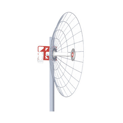 TX PRO TXPD30RJMIMO Antena direccional de alta resistencia la viento Ganancia de 30 dBi frecuencia (4.9 - 6.5 GHz) Polarizacion doble incluye montaje para torre o mastil