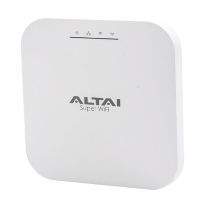 ALTAI TECHNOLOGIES IX-600 Punto de Acceso Super Wi-Fi 6 MU- MIMO 2x2 Doble Banda en 2.4 y 5 GHz Velocidades de Hasta 1 774 Mbps Soporta 512 Clientes Tecnologia Patentada Para Gran Cobertura.