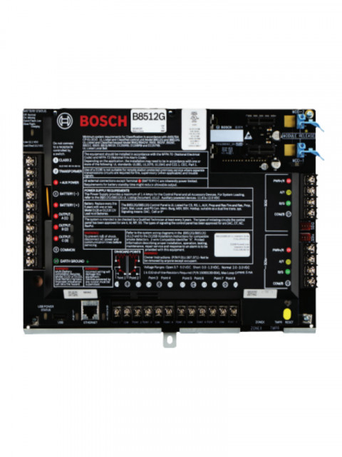 BOSCH RBM019020 BOSCH I_B8512G - Panel de alarma hasta 99 puntos / Hasta 8 areas / Hasta 8 lectoras de acceso / Hasta 8 camaras IP