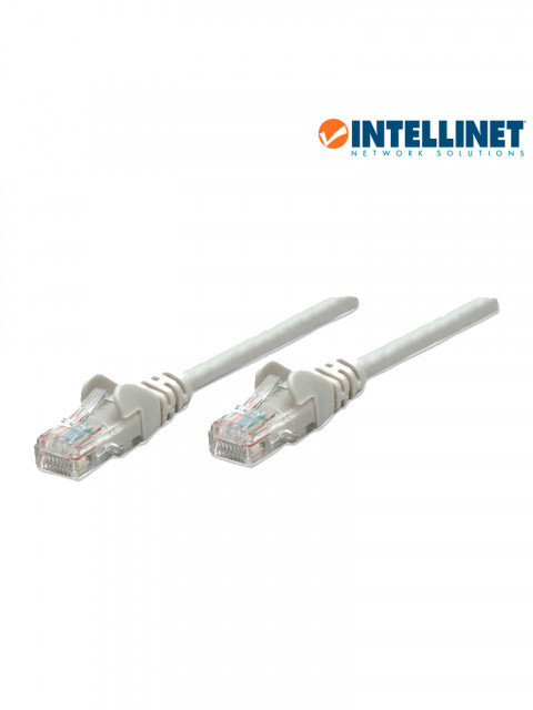 INTELLINET 334112 INTELLINET 334112 - Cable patch / CAT 6 / 2.0 Metros ( 7.0F) / UTP Gris / Patch cord