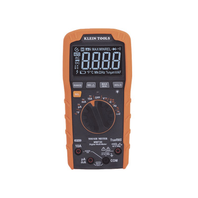 KLEIN TOOLS MM720 Multimetro Digital de Rango Automatico con TRMS 1000V Medicion de Temperatura y Baja Impedancia