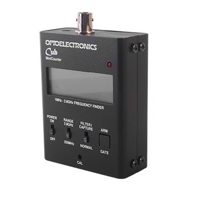 OPTOELECTRONICS CUB Minicontador de frecuencia.