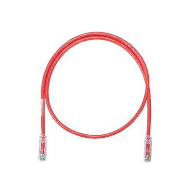 PANDUIT NK6PC10RDY Cable de parcheo UTP Categoria 6 con plug modular en cada extremo - 3 m. - Rojo