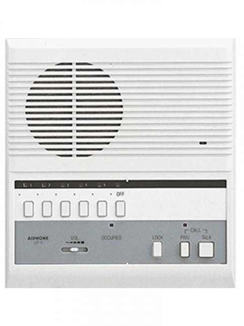 PARKTRON TVB151002 PARKTRON SAX5INT - Intercomunicador estacion maestra / PTT / LED Indicador / Voz y tono / Compatible con 5 terminales PARKTRON