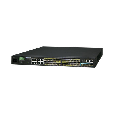 PLANET SGS-6341-16S8C4XR Switch Administrable L3 16-Puertos 100/1000X SFP 8-Puertos Gigabit TP/SFP 4-Puertos 10G SFP Stackable