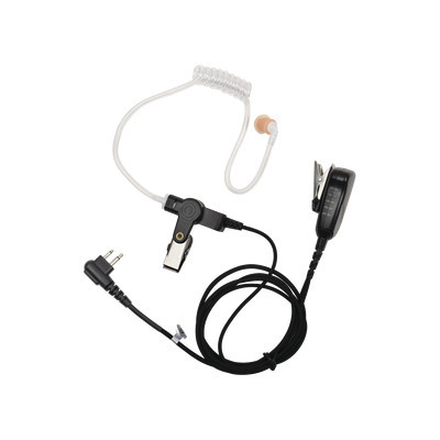 PRYME SPM-1303-BF MICROFONO DE SOLAPA CON AUDIFONO DISCRETO CON CABLE D/FIBRA TRENZADA ULTRA RESISTENTE P/ HYT TC-500/ 518/ 600/ 610/ 620/ 700/ 1600/ 70EX. MOTOROLA GP300/ SP50/ P1225/ PRO3150/ EP450/