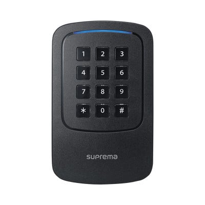 SUPREMA XP2GKDPB Lector con teclado / controlador /exterior/ Multitecnolgia de tarjetas /NFC/ BLE