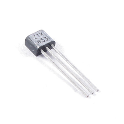 Syscom ZTX853-ND Transistor Planar de Silicio NPN 100 Vce Alta Corriente a 4 Amp 130 MHz Potencia Media de 1.2 Watt TO-92.