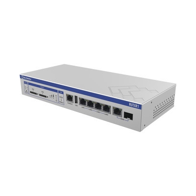 Teltonika RUTXR1 Router Empresarial Quad-Core LTE(4.5G) Cat6 VPN Doble ranura SIM Montaje en Rack