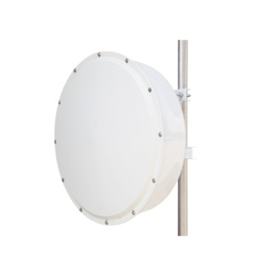 TX PRO TXP-4965-30PB2-KIT Antena direccional de alta resistencia Ganancia 30 dBi (4.9 -6.5 GHz) Plato hondo para mayor inmunidad al ruido Conectores N-Hembra Montaje y radomo incluido