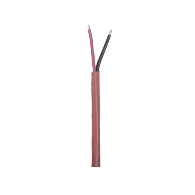 VIAKON 9489 Bobina de 305 metros de Alambre 2 x 18 AWG color rojo FPLR Incendio Hecho en Mexico