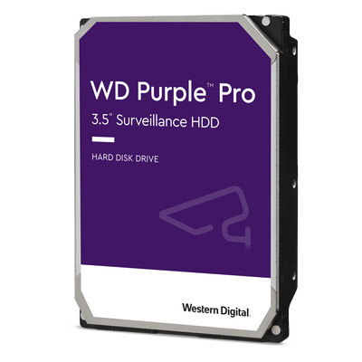 Western Digital (WD) WD101PURP Disco Duro Purple Pro de 10 TB / 7200 RPM / Optimizado para Soluciones de Videovigilancia con Analiticos (Meta Data) / Uso 24-7 / 5 Anos de Garantia