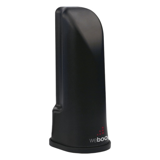 WilsonPRO / weBoost 301-211 Antena de escritorio tipo cilindro color negra. Cubre las bandas de frecuencia celular. Especial para amplificadores y dispositivos celulares 4G y 3G. Con 1.52 m de cable R - Img 1