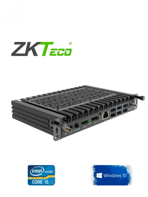ZKTECO ZK-OPS8581 ZKTECO OPS8581 - Modulo OPS para Pantalla Interactiva ZK Serie IWB - Procesador Intel Core I5 / 8 GB DDR RAM / Disco Duro SSD de 128 GB