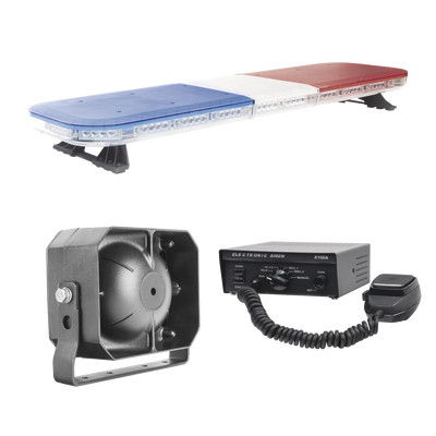 EPCOM INDUSTRIAL SIGNALING X67RBKIT3 Kit basico para equipamiento de unidades de Seguridad Publica