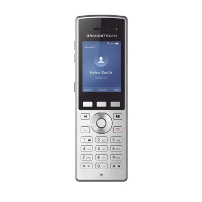 GRANDSTREAM WP822 Telefono WiFi portatil empresarial con 2 lineas y cuentas SIP Bluetooth y boton Push-to-talk