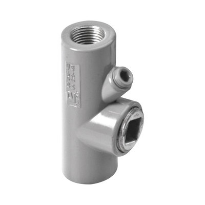 RAWELT EYS-04-53 Sello hembra de 3/4" (19 mm) de aluminio para areas peligrosas tipo EYS libre de cobre.
