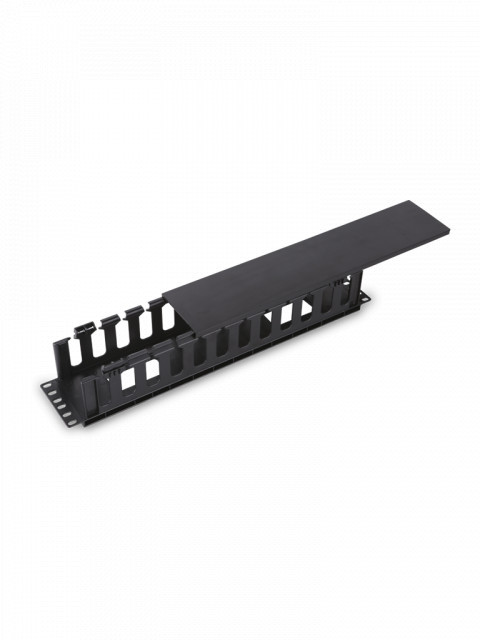 SAXXON J606-9 SAXXON J6069 - Organizador de cable horizontal para rack / Un lado / Plastico / 2U